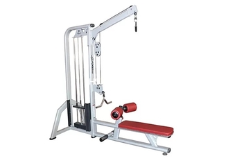 Binnentraininghs Pulldown van Lat van het Gymnastiekmateriaal Vrije Bevindende Machine met Gezette Rij