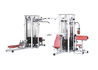 3.5mm Commerciële Multifunctionele de Gymnastiekmachine 8 van de Buis Multigymnastiek Post