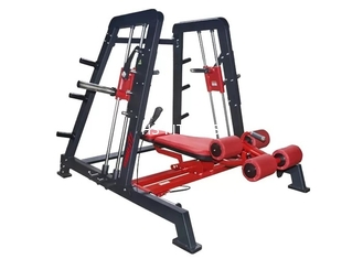 Q235 HS van het de Machtssysteem van het Gymnastiekmateriaal de Oefening van Smith Machine For Bench Press