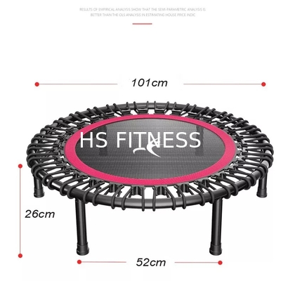 Het Materiaal Volwassen Geschiktheid Binnen Openluchtbungee Mini Trampoline Park van de geschiktheidsgymnastiek