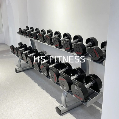 Gewichtsopslag in de sportschool Dubbellaag 10 Pair Dumbbell Rack
