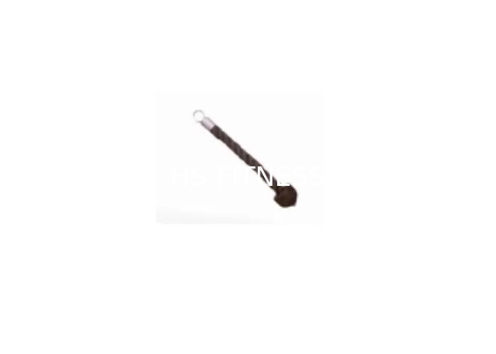 Zwarte Pulldown van de de Toebehoren Nylon Triceps van de Gymnastiektraining Trainingkabels