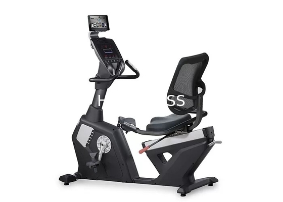 De Liggende Fiets Vouwbare Liggende Hometrainer van de geschiktheidsgymnastiek met LEIDENE Vertoning